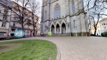 Evangelische Kirche Baden-Baden 360 Grad Rundgang